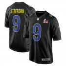 Men & Youth #9 Mattew Stafford Los Angeles Rams Super Bowl LVI 56 Vapor Limited Black Jersey