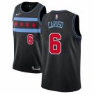 Men & Youth Kids #6 Alex Caruso Chicago Bulls City Edition Black Jersey