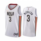 2022 Men & Youth Kids #3 C.J. McCollum New Orleans Pelicans 75th City Edition White Jersey