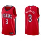 Men & Youth Kids #3 C.J. McCollum New Orleans Pelicans Statement Edition Red Jersey