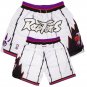 Menâs Toronto Raptors Throwback White Stitched Basketball Zipper Pockets Shorts