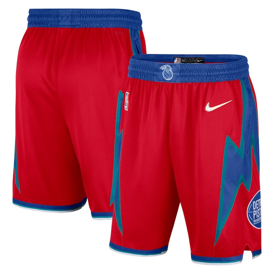 Men&acirc;��s Cleveland Cavaliers 2021-22 Season 75th Anniversary City Edition Wine Red Pocket Shorts