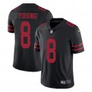 Men & Youth Kids #8 Steve Young San Francisco 49ers Color Rush Limited Black Jersey