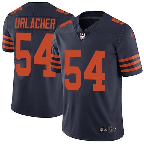 Men & Youth Kids #54 Brian Urlacher Chicago Bears Color Rush Limited Navy Blue Jersey