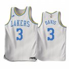 Men & Youth Kids #3 Anthony Davis Los Angeles Lakers 2022/23 Classic Edition White Jersey