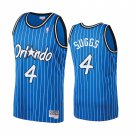 Men & Youth Kids #4 Jalen Suggs Orlando Magic Hardwood Classic Edition Blue Vintage Jersey