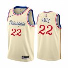 Men & Youth #22 Matisse Thybulle Philadelphia 76ers City Edition Cream Jersey