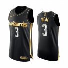 Men & Youth Kids #3 Bradley Beal Washington Wizards Black Golden Edition Jersey