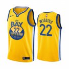 Men & Youth #22 Andrew Wiggins Golden State Warriors Statement Edition Yellow Jersey