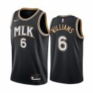 Men & Youth Kids #6 Lou Williams Atlanta Hawks 2021 City Edition Black Jersey
