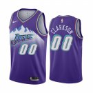 Men & Youth #00 Jordan Clarkson Utah Jazz Classic Edition Purple Jersey