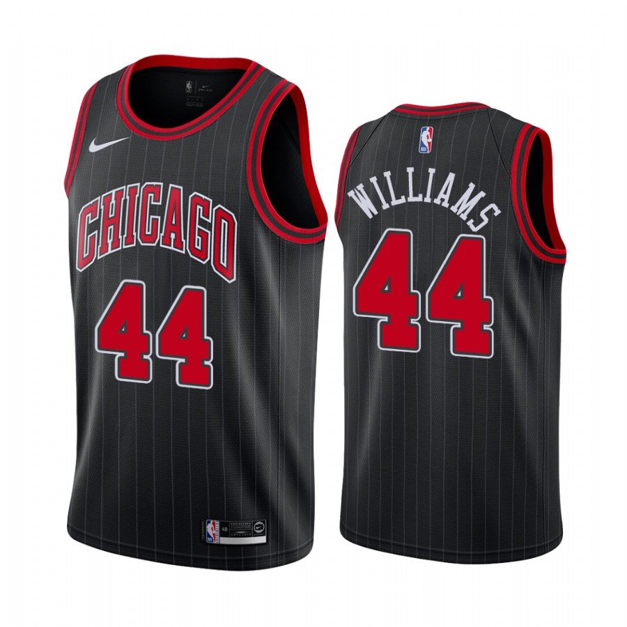 Men & Youth #44 Patrick Williams Chicago Bulls Statement Edition Black Jersey