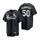 Men & Youth Kids #50 Adam Wainwright St. Louis Cardinals 2021 All Star Fashion Black Jersey
