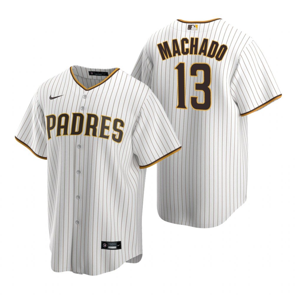 Men & Youth Kids #13 Manny Machado San Diego Padres White Home Jersey