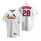 Men & Youth Kids #28 Nolan Arenado St. Louis Cardinals White Home Jersey