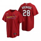 Men & Youth Kids #28 Nolan Arenado St. Louis Cardinals Red Alternate Jersey
