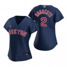Women's #2 Xander Bogaerts Boston Red Sox Navy Blue Alternate Jersey