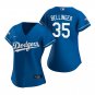 Women's #35 Cody Bellinger Los Angeles Dodgers 2020 World Series Champion Blue Alternate Jersey