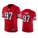 Men & Youth Kids #97 Nick Bosa San Francisco 49ers Color Rush Limited Red Jersey