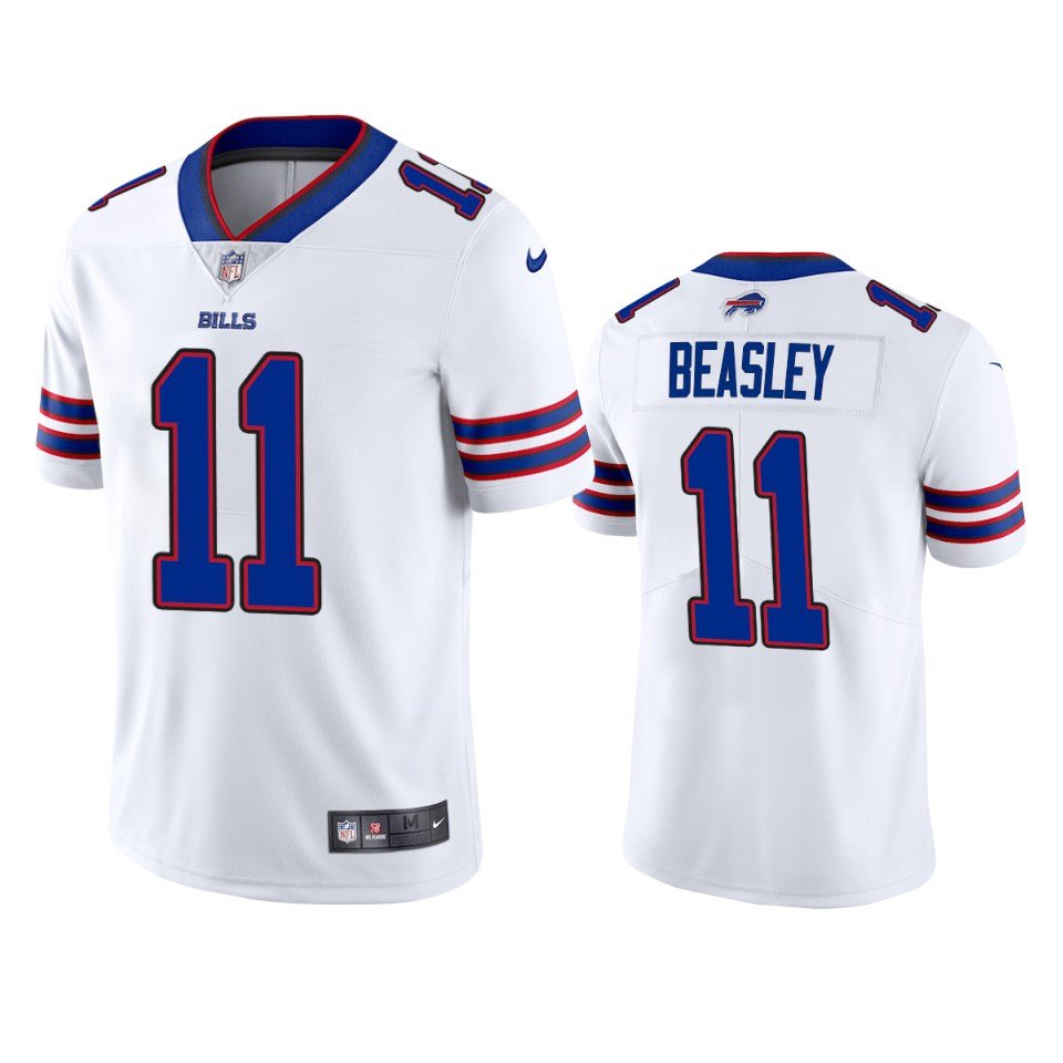 Men & Youth Kids #11 Cole Beasley Buffalo Bills Color Rush Limited White Jersey