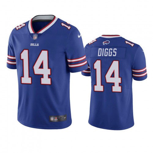 Men & Youth Kids #14 Stefon Diggs Buffalo Bills Color Rush Limited Blue Jersey