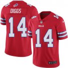 Men & Youth Kids #14 Stefon Diggs Buffalo Bills Color Rush Limited Red Jersey