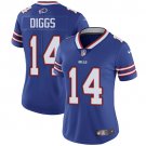 Women's #14 Stefon Diggs Buffalo Bills Color Rush Limited Blue Jersey