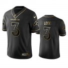 Men & Youth Kids #3 Drew Lock Denver Broncos Black Golden Edition Jersey