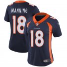 Women's #18 Peyton Manning Denver Broncos Color Rush Limited Navy Blue Jersey