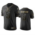 Men & Youth Kids #5 Teddy Bridgewater Denver Broncos Black Golden Edition Jersey