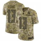 Men & Youth Kids #13 Mike Evans Tampa Bay Buccaneers Salute to Service Limited Camo Jersey