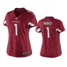 Women's #1 Kyler Murray Arizona Cardinals Color Rush Limited Red Jersey