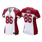 Women's #86 Zach Ertz Arizona Cardinals Game White Jersey