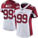 Women's #99 J.J. Watt Arizona Cardinals Color Rush Limited White Jersey