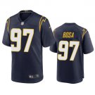 Men & Youth Kids #97 Joey Bosa Los Angeles Chargers Game Navy Blue Jersey