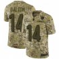 Men & Youth Kids #14 Andy Dalton Chicago Bears Salute to Service Limited Camo Jersey