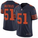 Men & Youth Kids #51 Dick Butkus Chicago Bears Color Rush Limited Navy Blue Jersey