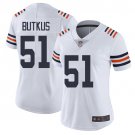 Women's #51 Dick Butkus Chicago Bears Color Rush Limited White Jersey