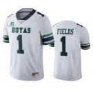 Men & Youth #1 Justin Fields Ohio State Buckeyes White Game High School Football Jersey
