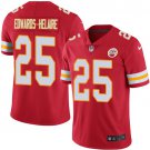 Men & Youth Kids #25 Clyde Edwards-Helaire Kansas City Chiefs Color Rush Limited Red Jersey