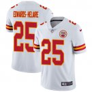 Men & Youth Kids #25 Clyde Edwards-Helaire Kansas City Chiefs Color Rush Limited White Jersey