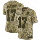 Men & Youth Kids #17 Mecole Hardman Kansas City Chiefs Salute to Service Limited Camo Jersey