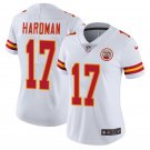 Women's #17 Mecole Hardman Kansas City Chiefs Color Rush Limited White Jersey