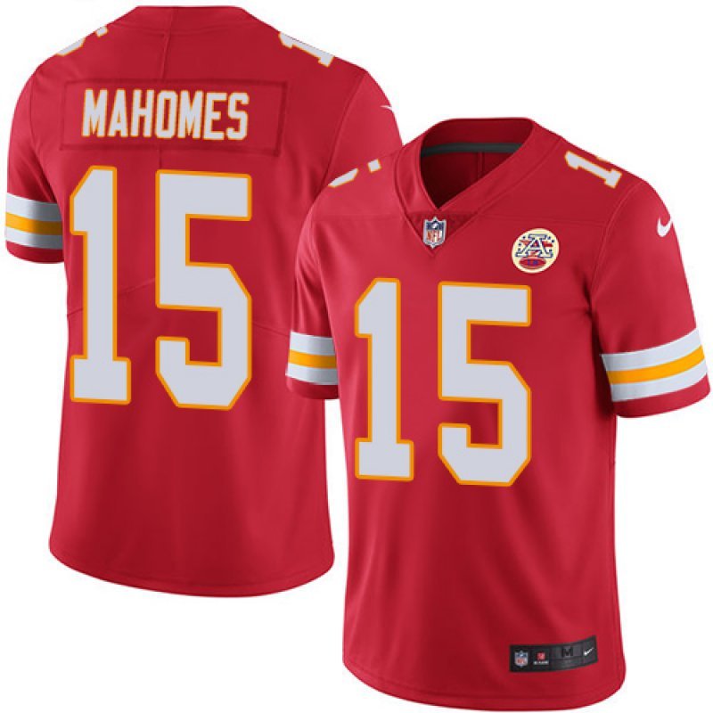 Men & Youth Kids #15 Patrick Mahomes Kansas City Chiefs Color Rush ...