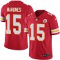 Men & Youth Kids #15 Patrick Mahomes Kansas City Chiefs Color Rush Limited Red Jersey
