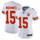 Women's #15 Patrick Mahomes Kansas City Chiefs Color Rush Limited White Jersey
