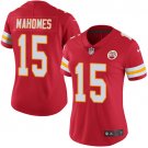 Women's #15 Patrick Mahomes Kansas City Chiefs Color Rush Limited Red Jersey