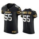 Men & Youth #55 Leighton Vander Esch Dallas Cowboys 2021 Black Golden Edition Jersey
