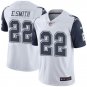 Men & Youth Kids #22 Emmitt Smith Dallas Cowboys Color Rush Limited White Jersey