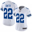 Women's #22 Emmitt Smith Dallas Cowboys Color Rush Limited White Jersey
